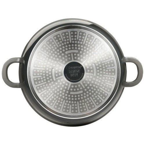 Сотейник Bergner Excalibur з кришкою 24 см Grey (BG-36103-GY)