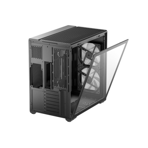 Корпус для ПК Deepcool CG590 Mesh 2F Black (R-CG590MESH-BKANA2-G)
