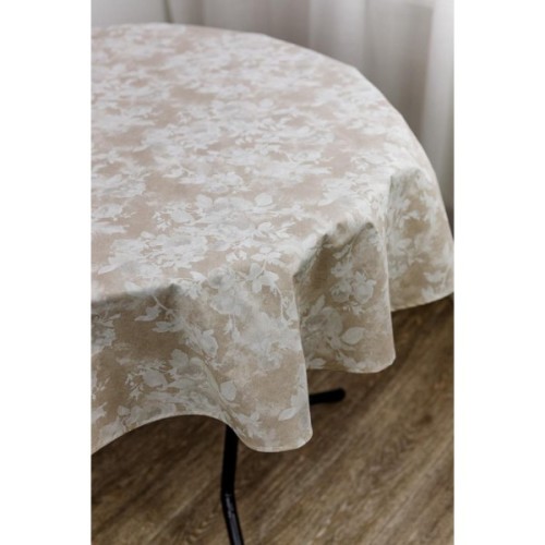 Скатертина Прованс непромокаюча Simfoni Алюр беж D-180 см (033845)