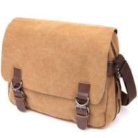 Сумка Vintage Текстильна Пісочна (20607)