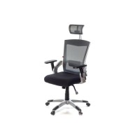 Офісне крісло Аклас Прима PL HR ANF Серое (08173)