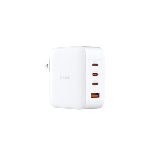 Зарядний пристрій D-Link 3xUSB-C + 1xUSB PD140W GaN white (DCF-141)
