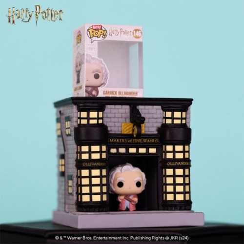 Фігурка Funko Pop набір Bitty Pop! Town серії Гаррі Поттер - Олівандер і крамниця чарівних паличок (83627)