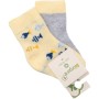 Шкарпетки дитячі Bibaby з рибками (68377-6-12-yellow)