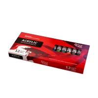 Акрилові фарби Rosa Studio 12 кольорів 10 мл (4823098538097)