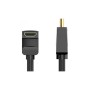 Кабель мультимедійний HDMI M to HDMI M 2.0m V2.0 4K60Hz 90° corner PVC black Vention (AARBH)