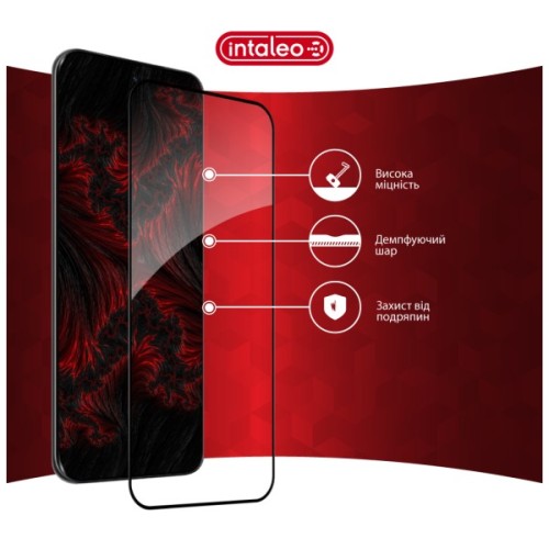 Скло захисне Intaleo Full Glue ESD Infinix Hot 60 Pro Plus Black (1283126630194)