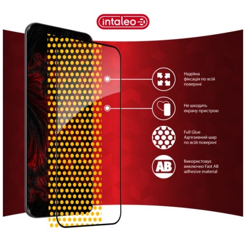 Скло захисне Intaleo Full Glue ESD Infinix Hot 60 Pro Plus Black (1283126630194)