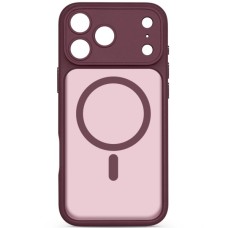 Чохол до мобільного телефона Armorstandart Lush MagCase Apple iPhone 18 Pro Dark Cherry (ARM92547)