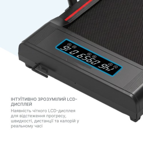 Бігова доріжка OfficePro TD089 2 HP 1-10 км/год 130 кг (TD089)