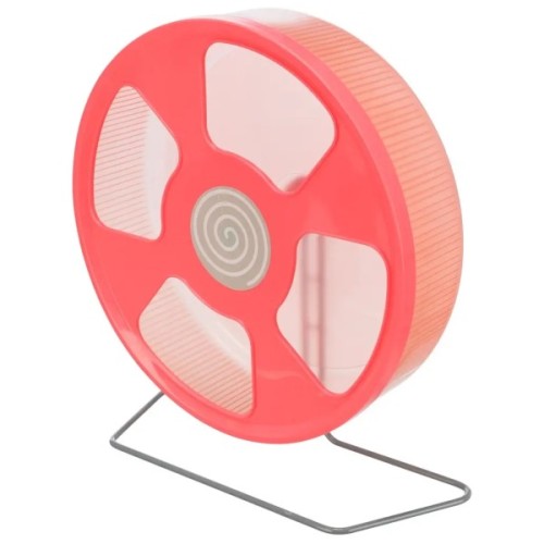 Іграшка для гризунів Trixie Бігове колесо на підставці d:20 см (кольори в асортименті) (4047974610107)