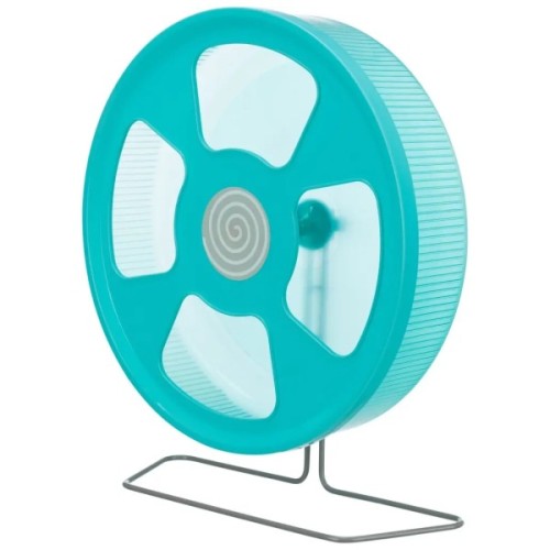 Іграшка для гризунів Trixie Бігове колесо на підставці d:20 см (кольори в асортименті) (4047974610107)