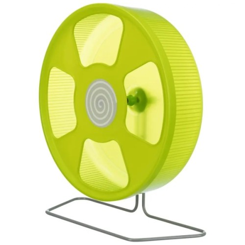 Іграшка для гризунів Trixie Бігове колесо на підставці d:20 см (кольори в асортименті) (4047974610107)