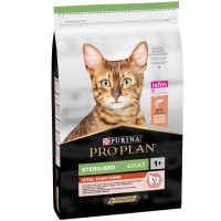 Сухий корм для кішок Purina Pro Plan Sterilised з лососем 10 кг (7613036517164)