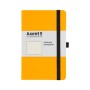 Книга записна Axent Partner 125х195 мм в точку 96 аркушів Жовта (8306-08-A)