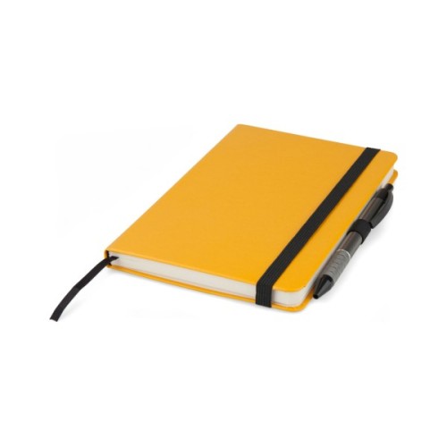 Книга записна Axent Partner 125х195 мм в точку 96 аркушів Жовта (8306-08-A)