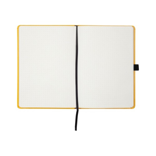Книга записна Axent Partner 125х195 мм в точку 96 аркушів Жовта (8306-08-A)