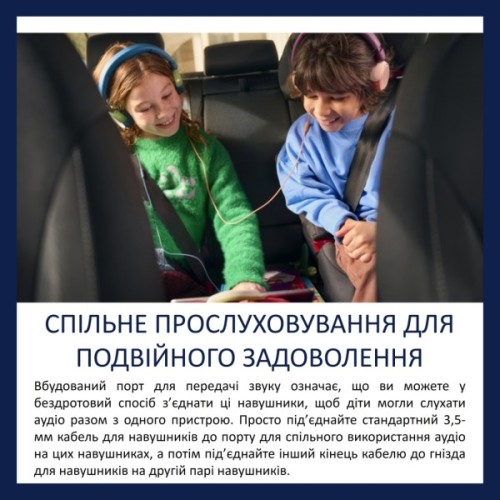 Навушники Philips TAK2000CT/00 USB-C/3,5 мм Blue/Green (TAK2000CT/00)