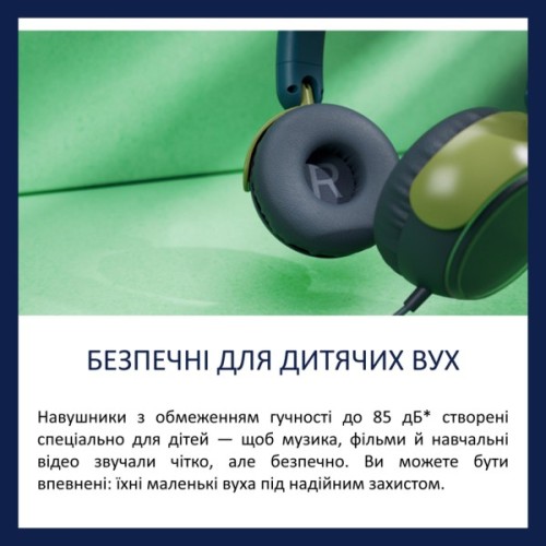 Навушники Philips TAK2000CT/00 USB-C/3,5 мм Blue/Green (TAK2000CT/00)