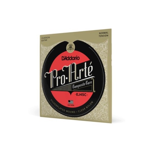 Струни для гітари D'Addario Pro-Arte Composite Core Clear Nylon Normal Tension (EJ45C)