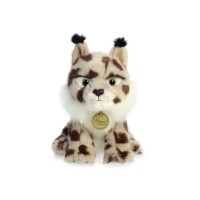 М'яка іграшка Aurora м'яконабивна Рись Іберійська Бежево-коричнева 22 см (210292A)