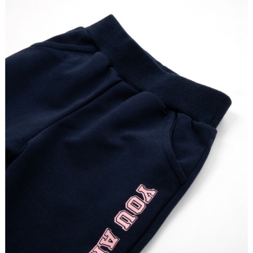 Спортивний костюм дитячий Breeze з котиком (16824-92G-peach)