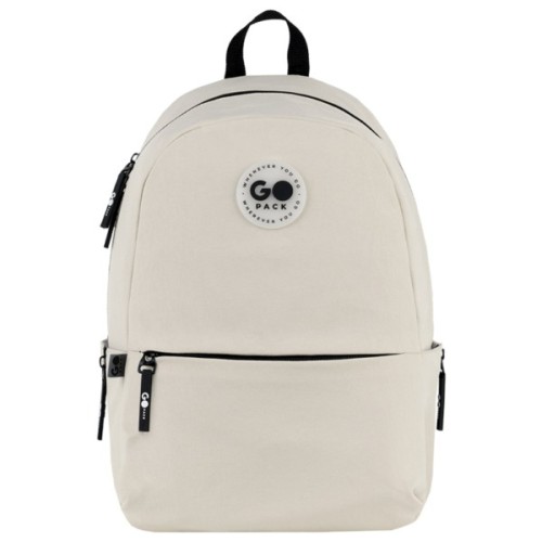 Рюкзак шкільний GoPack Education Teens 188M-1 бежевий (GO26-188M-1)