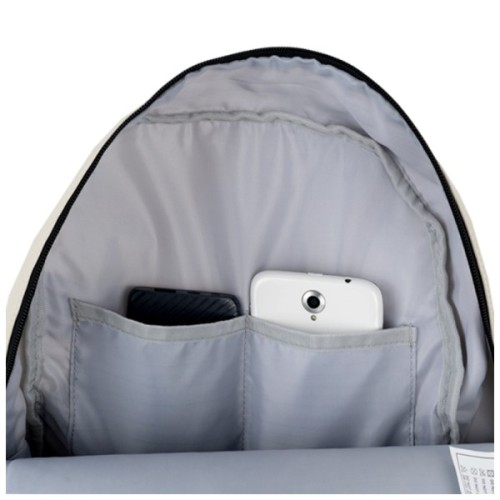 Рюкзак шкільний GoPack Education Teens 188M-1 бежевий (GO26-188M-1)