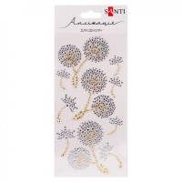 Набір для творчості Santi Кульбабки аплікація зі страз самоклеючих 10х20 см (743037)