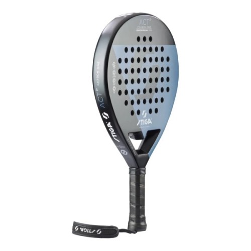 Ракетка для падел тенісу Stiga Racket ACT Black/Blue (2202-0916-01) (931517)