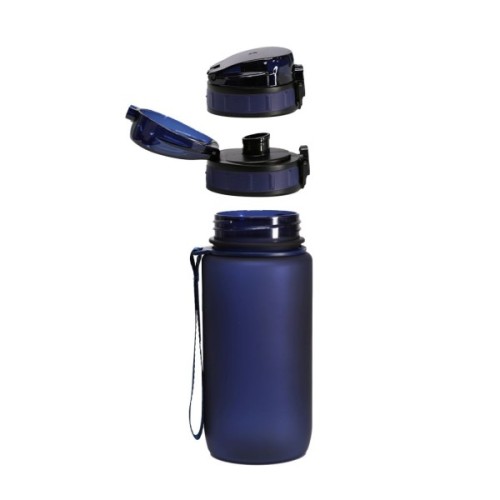 Пляшка для води Line Art La Plata 600 мл темно-синій (60014118LA-44)