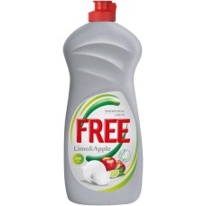 Засіб для ручного миття посуду Free Лайм та яблуко 500 мл (4820196010579)