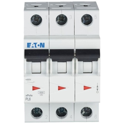 Автоматичний вимикач Eaton 3-п. М3 С 16А PL6 6кА