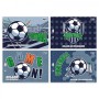 Альбом для малювання Yes А4 12 аркушів скоба з перфорацією Football (130615)