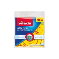 Серветки для прибирання Vileda Ultra Fresh Антибактеріальні Універсальні 2 шт. (4023103239593)