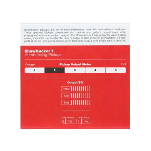 Звукознімач для гітари Fender ShawBucker 1 Humbucking Pickup (236965)