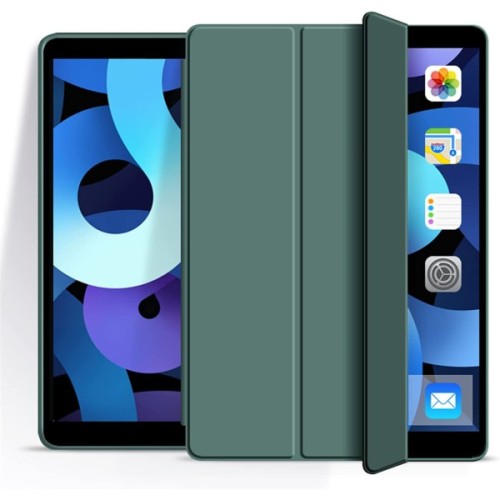 Чохол до планшета BeCover Tri Fold Soft TPU Silicone Apple iPad 10.9" 2022/24/11" 2025 Dark Green (708519)