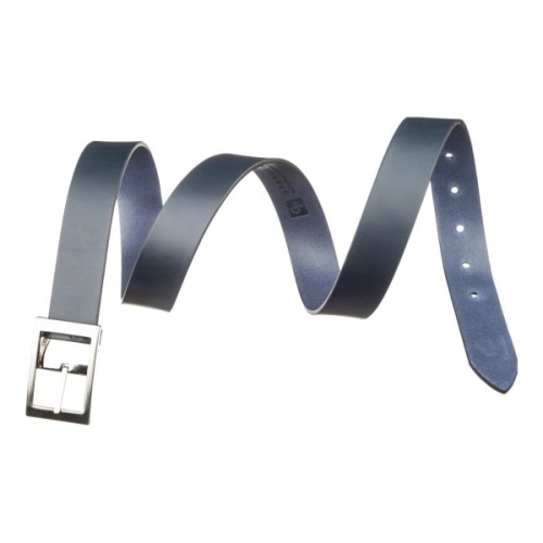 Ремінь Grande Pelle Шкіряний Синій (11058)