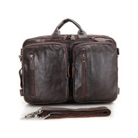 Сумка Vintage Трансформер Коричнева (14106)