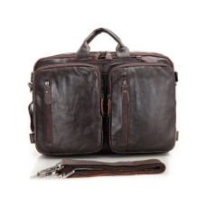 Сумка Vintage Трансформер Коричнева (14106)