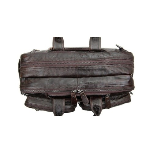 Сумка Vintage Трансформер Коричнева (14106)