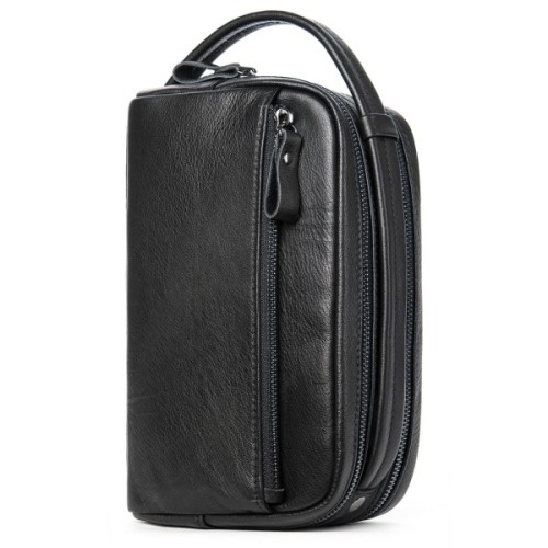 Сумка Vintage Шкіряна Чорна (20348)