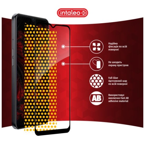 Скло захисне Intaleo Full Glue Oppo A77S Black (1283126576805)