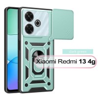 Чохол до мобільного телефона BeCover Military Xiaomi Redmi 13 Dark Green (711553)