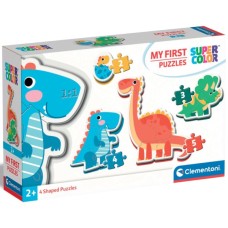 Пазл Clementoni 4 в 1 Dinosaurs, серія My First Puzzles (20834)