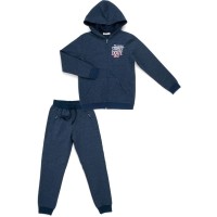 Спортивний костюм дитячий Breeze з капюшоном (13617-140B-blue)