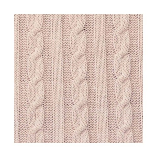 Наволочка Прованс декоративна в'язана SOFT Пудра 45х45 (011701)