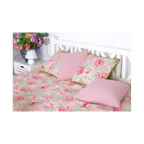 Наволочка Прованс декоративна в'язана SOFT Пудра 45х45 (011701)