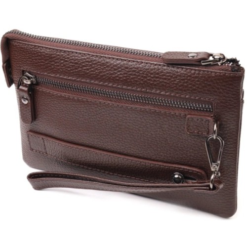 Сумка Canpellini З натуральної шкіри Коричнева (21548)