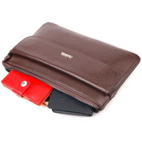 Сумка Canpellini З натуральної шкіри Коричнева (21548)